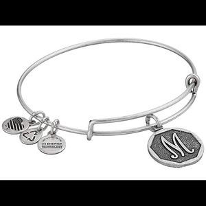 Initial M bracelet